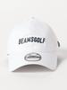 Beams Golf Hat, New Era Exclusive 9TWENTY Rain Cap, Men's, White - 81410128123