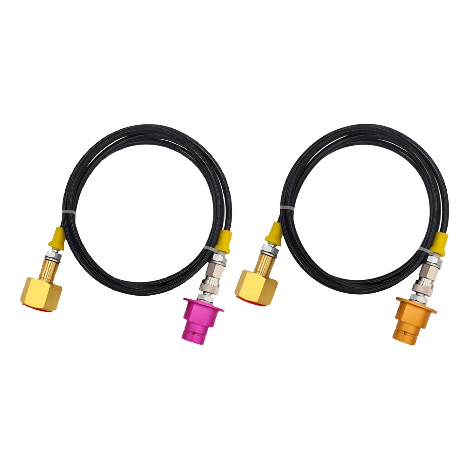 

CO2 Adapter Direct Connector Aluminum Alloy Quick Connector for Machine фіолетовий
