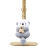 Adorable Cute Beaver Plush Toy Keychain Hangtag Doll Soft Pp Cotton Accessory