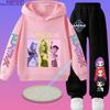 Movie Korean Style Sets Children Hoodies Pullover Sweatshirt Trucksuit Cartoon Girls Boy Kids Clothes