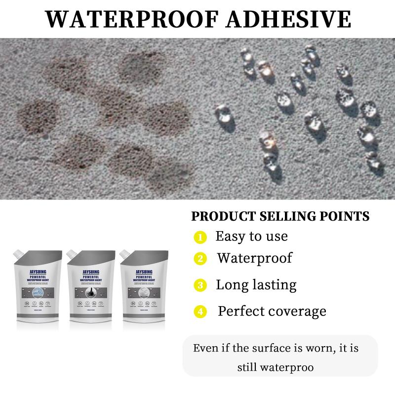 Transparent Leak Proof Waterproof Sealant Strong Adhesive for Home Roof Tiles Kitchen Bathroom Long Lasting Waterproof Solution