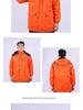 Men's Winter Antistatic Reflective Cotton-Padded Jacket for Cold Storage Workwear