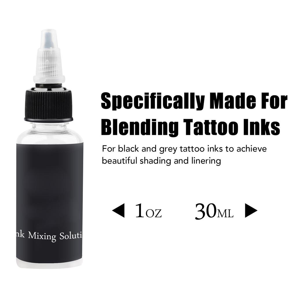 Tattoo Color Mixing Solution 30ml Tattoo Color Mixing Solution Professional Tattoo Pigment Diluent For Blending Tattoo Inks