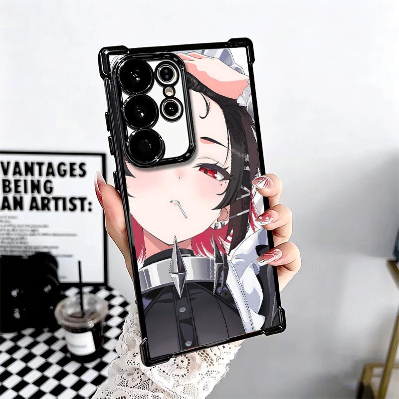 Zenless Zone Zero Ellen Joe Plating Phone Case For Samsung Galaxy S24 S25 FE S26 Edge S23 Ultra S22 S21 Plus S20 Anti-Fall Airab