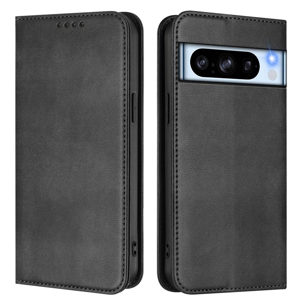 For Google Pixel 8 Pro Wallet Cases Retro Texture RFID Blocking Leather Phone Cover