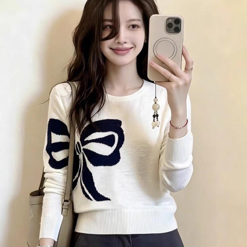 ZOSOUL Women's Long-Sleeve Knit Pullover