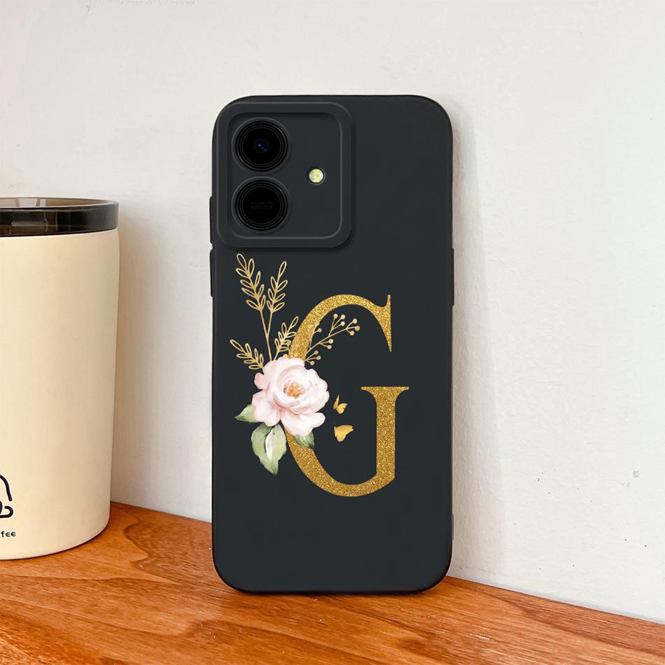For Honor Play 10 10A 10T Case For Honor Play10 Elegant Rose Letters Soft Back Cover Camera Protection High Quality Phone Cases