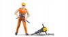 Figurka Robotnika Bruder 60020 Seria Profi 1:16