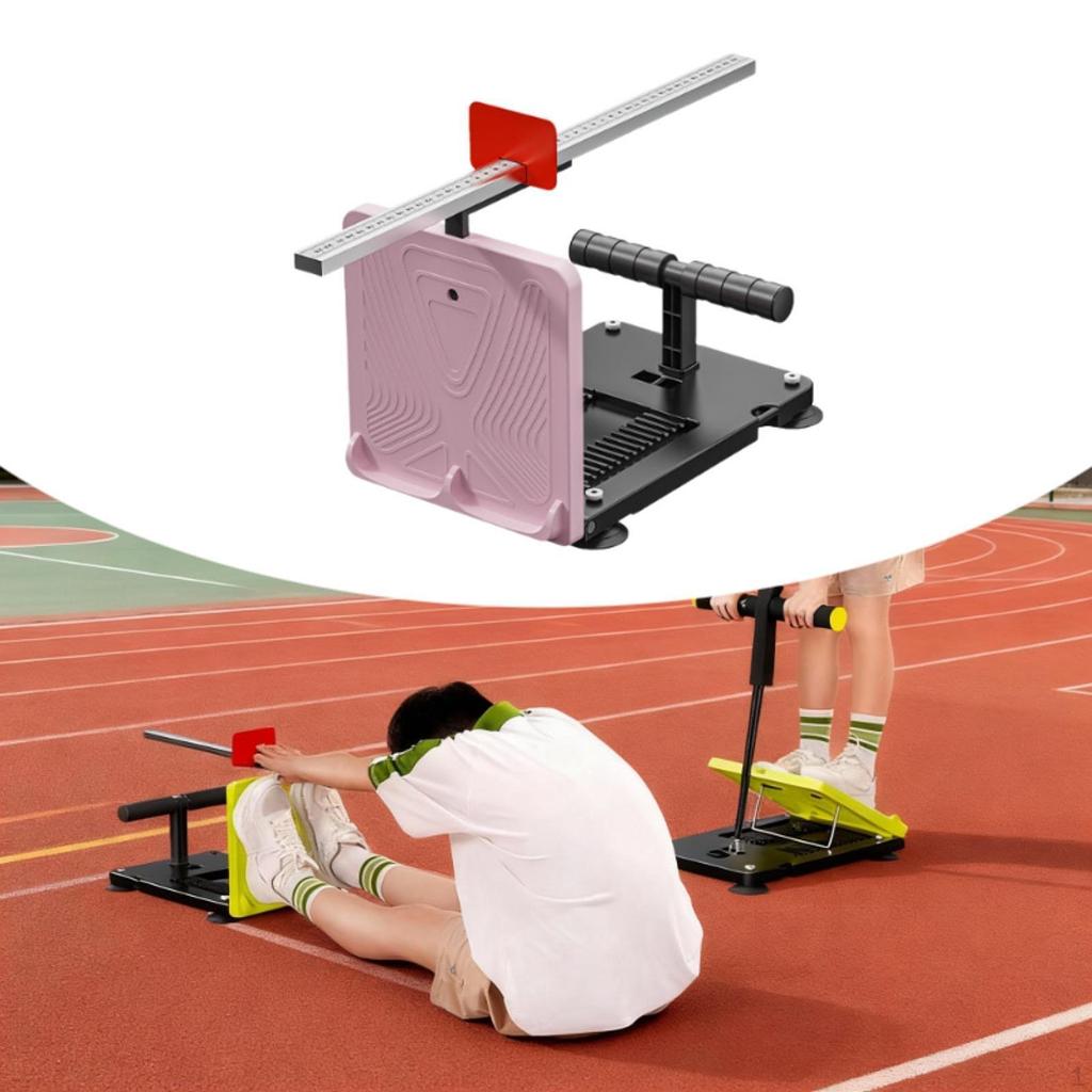Misuratore Test Sit and Reach Flessibilità Strumento Ausiliario Compatto con Forti Ventose