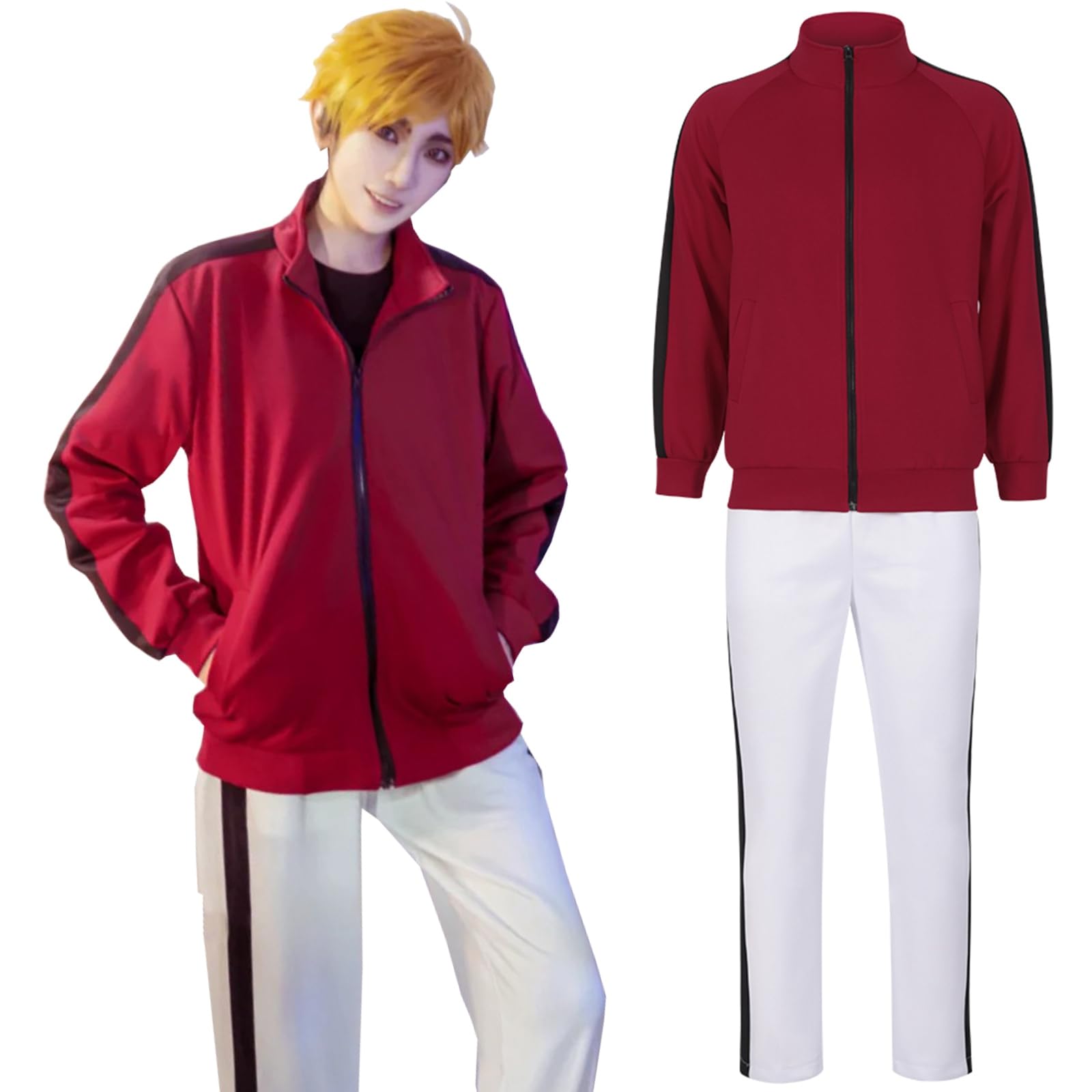 

Косплей средней школы Инаризаки с участием Киты Омими, Оширо Гиндзимы, Мии Кадоно, Мии Акаги, студенческий костюм унисекс с длинным рукавом, высокий размер [Отлично]