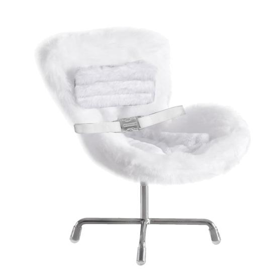 

Doll Car Seat with Safety Strap Plush Doll Chair Sofa Multifunctional Car Interior Decor