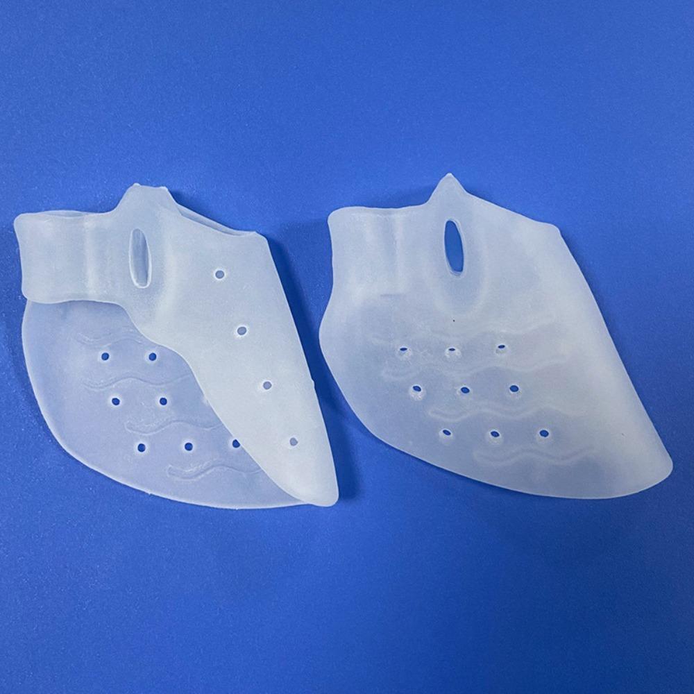 2Pcs Forefoot Pads Foot Care Tool Silicone Bone Big Toe Protector Hallux Valgus Straightener