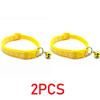 Cat Collar with Bell Necklace for Cat Strap Kitten Collar Armrests for Pets Breakaway Collar Anti-strangling Cat Necklace