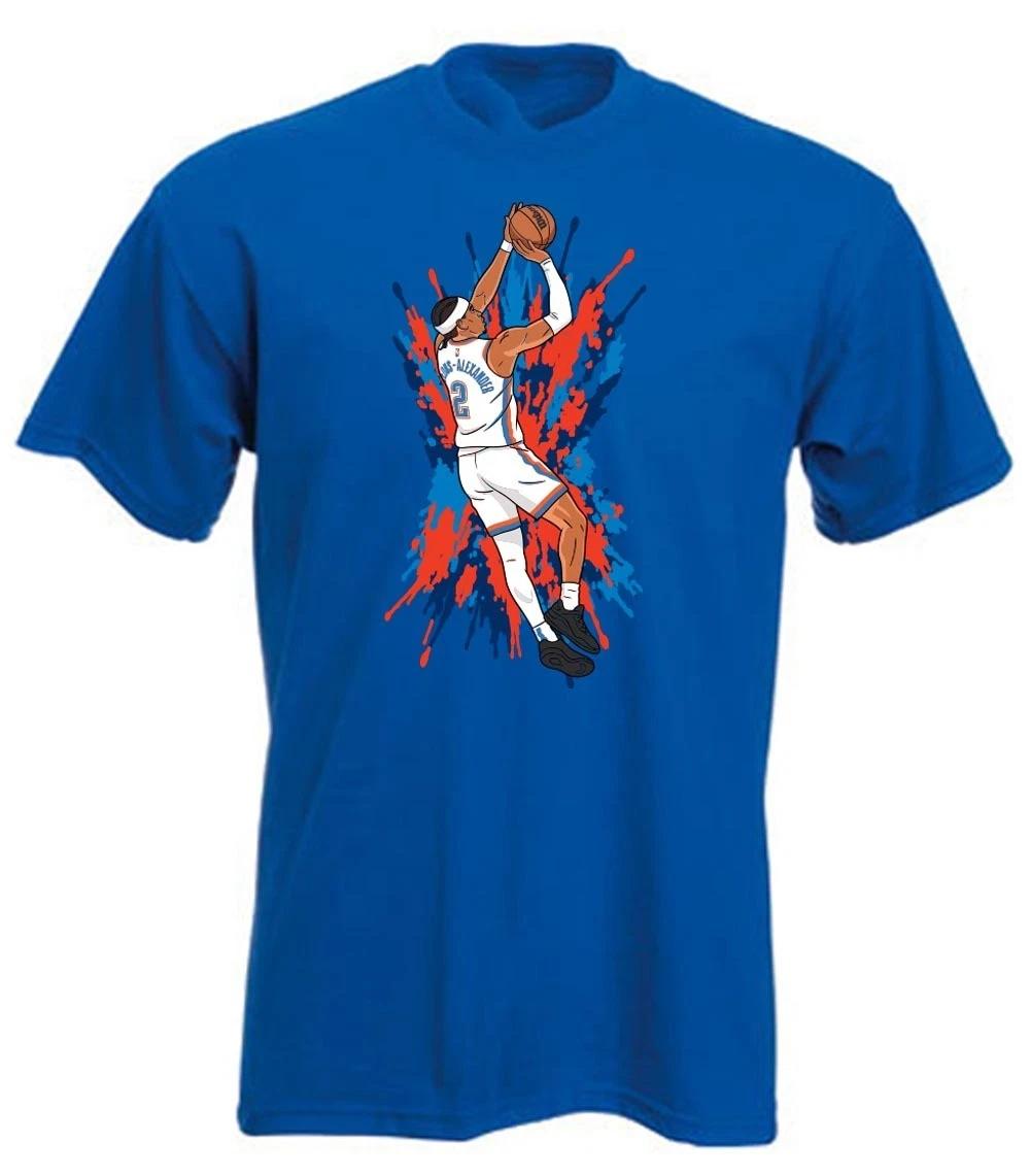 Shai Gilgeous-Alexander Thunder SGA Shirt T-Shirt Adult 3XL XL
