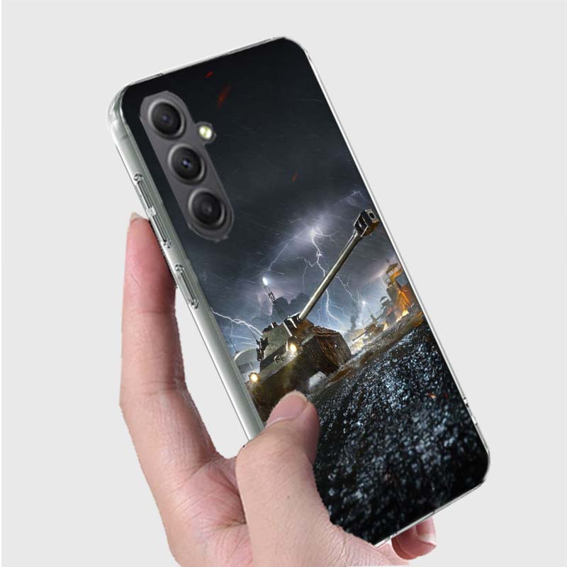 World Of Tanks Game Phone Case for Samsung Galaxy A54 A14 A24 A34 A17 A37 A57 A55 A35 A25 A15 A16 A26 A36 A56 A13 A23 A33 A53 A5