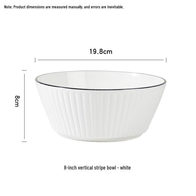 2024 Nordic Ceramic Bowl & Plate Set: New Collection for Personal Use