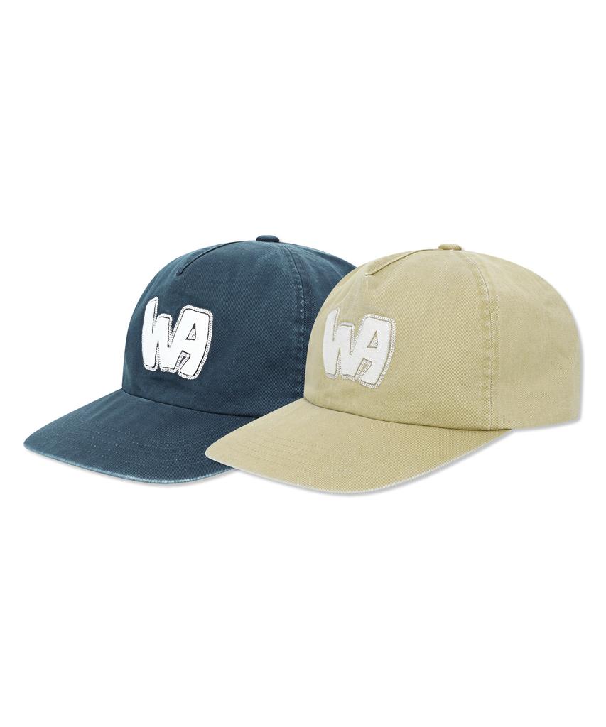 WACKY WILLY Wa Applique Panel Cap (2 Colors)