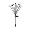 Wind Motion Solar Firefly String Lights IP65 Waterproof LED Garden Lights  Outdoor Atmosphere