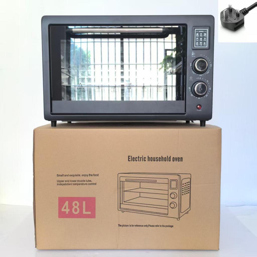 48L Multifunctional Electric Oven - 220V/110V, Large Capacity, Timer, for Household Baking (12L/22L)