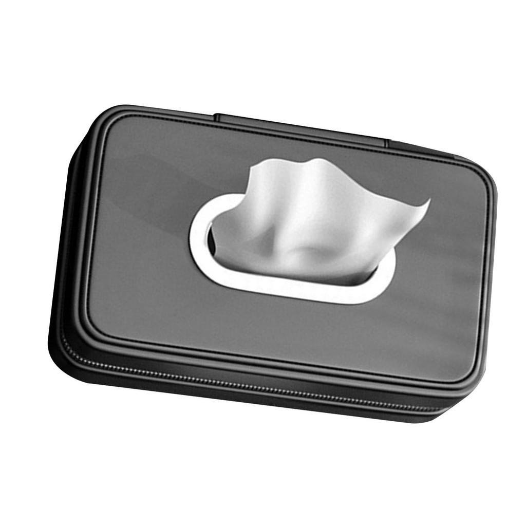 Car Tissue Holder Simple Look Flexible Installation Auto Napkin Holder Box for Vehicle