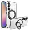 Průhledný kroužek MagSafe s magnetickým pouzdrem pro bezdrátové nabíjení pro Samsung Galaxy S24 S23 Ultra Plus FE A55 A35 A15 A54 A34 A14 5G