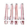Chrome Silver ABS Side Door Handle Cover Trim For Mitsubishi Outlander 23-24
