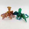 New 3D Printing Long-Tailed Phoenix Toy Simulation Animal Model Flexible Joints Movable Home Small Ornaments Children Toys