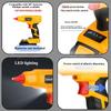Multi-Function Cordless Hot Glue Gun for Makita/DeWalt/Milwaukee/Bosch/Ryobi 18/11V Battery with 11mm Glue Sticks DIY Power Tool