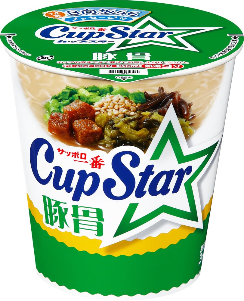 

Sanyo Foods Sapporo Ichiban Cup Star Pork Bone 75g x 12 packs
