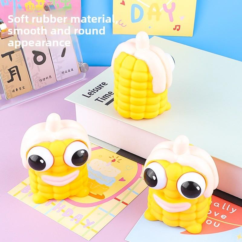 Eye Corn Fun Squeezing Toy Anxiety Relief Fine Motor Skills Development Ages All
