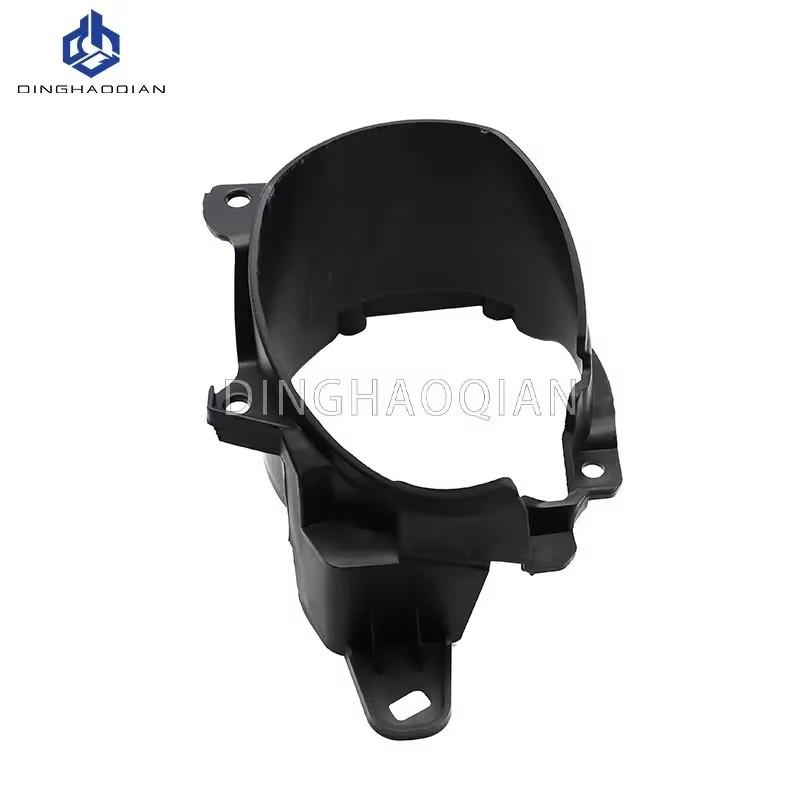 Car Front Fog Light Cover Lower Bumper Black Foglight Hole Grilles Decoration Bezel Fit  For Honda HR-V Vezel 2019 2020 2021