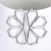 Geometric Hollow Trendy Earrings Alloy Material Fashion Jewelry Women For