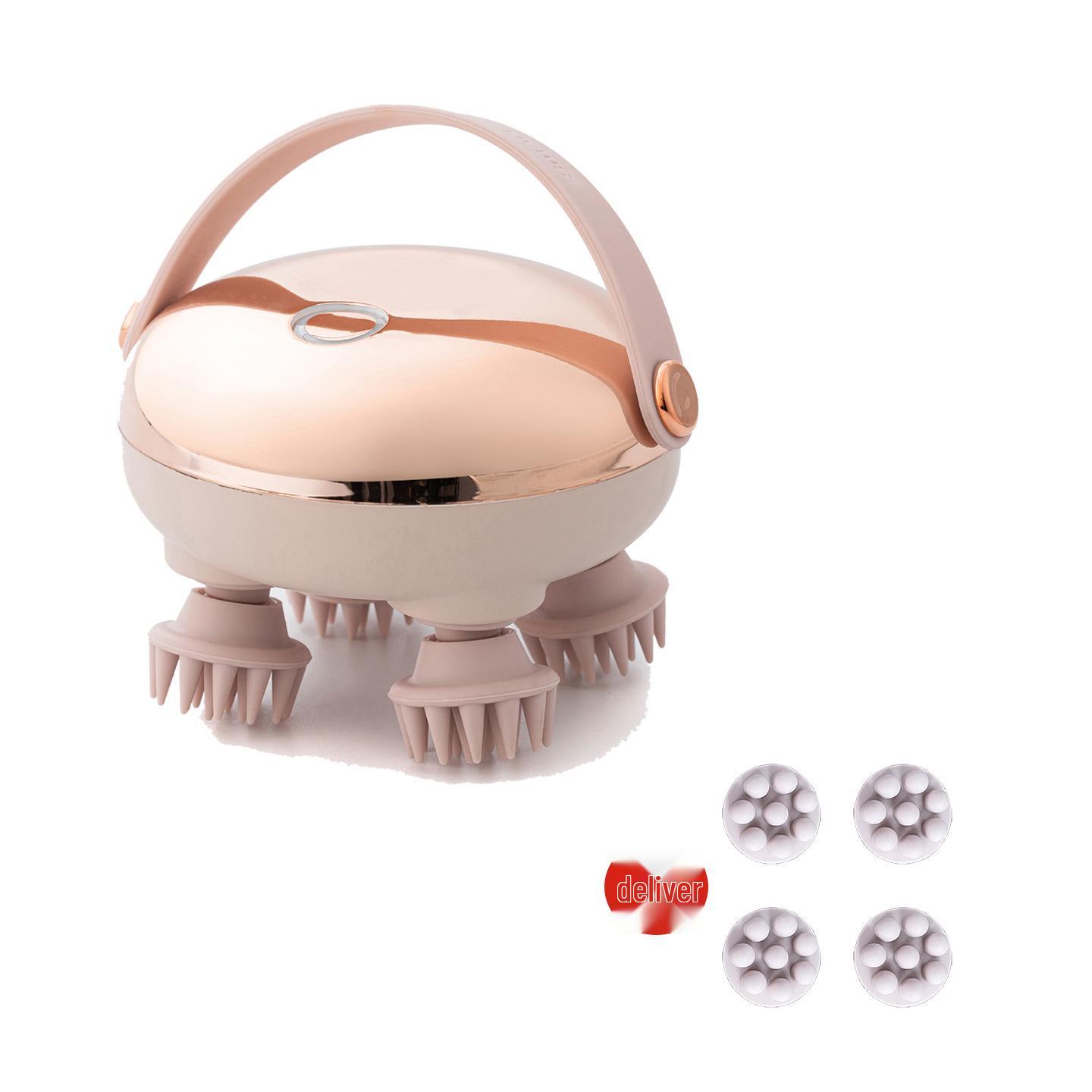 

Portable Head, Scalp & Pet Massager with Red Light Therapy Chinese Manual