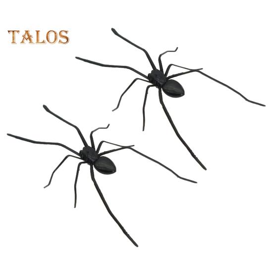 1/2Pcs Magnetic 3D Spider Decoration Scary Realistic Giant Spider Halloween Prank Props Garage Door Mailbox Locker Refrigerator Magnet Fake Spider