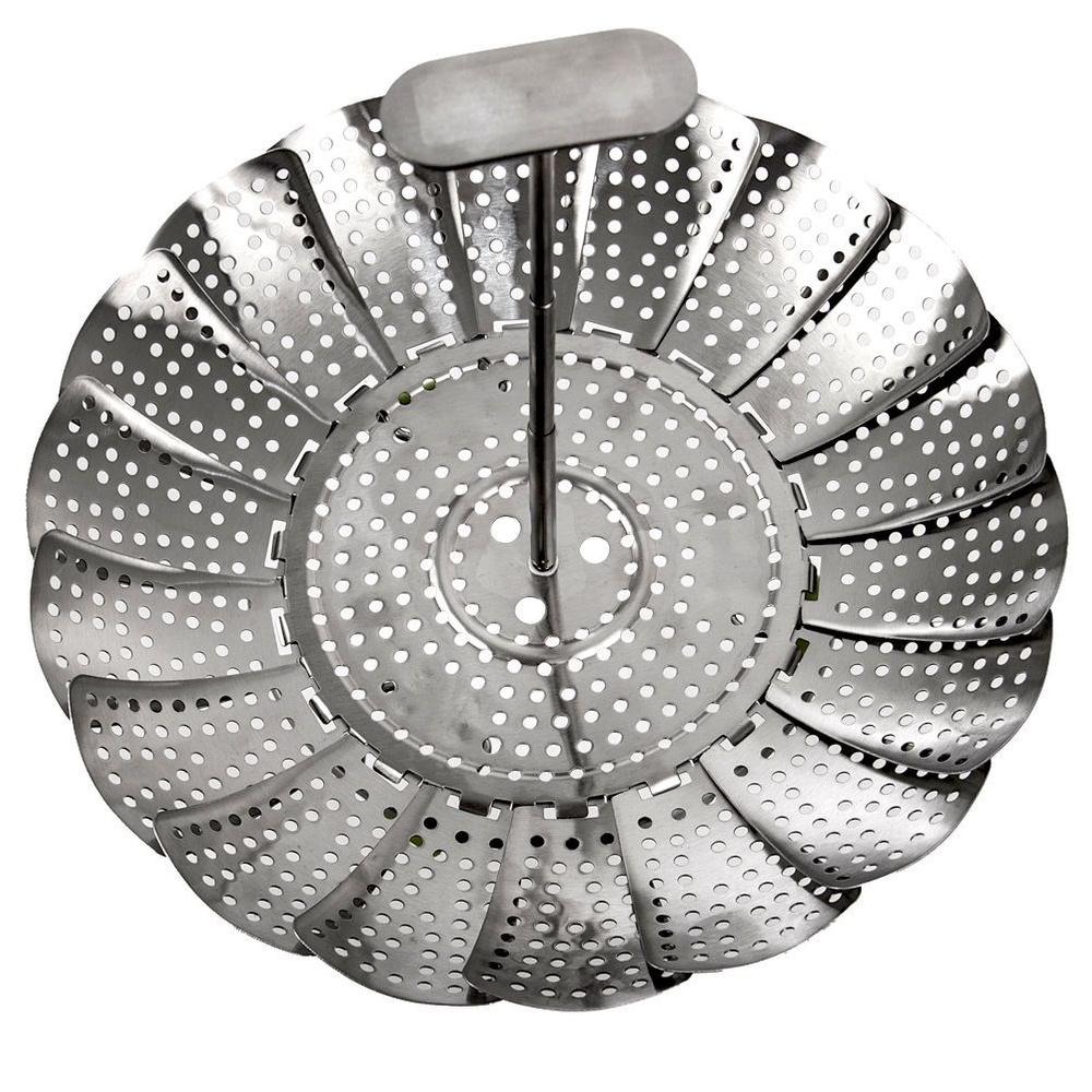 Steaming Strainer Steel Basket Insert for Steaming Pot