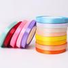 1Cm (25 Yards/Roll) Satin Flat Ribbon Roll Gift Flower Bouquet Packaging Wedding Birthday Ribbon Making Diy