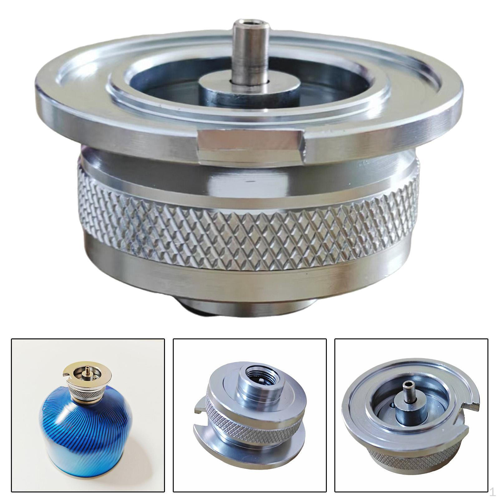 

Адаптер для газового балона Роздільний тип Перехідник для печі Портативна перехідна головка для барбекю