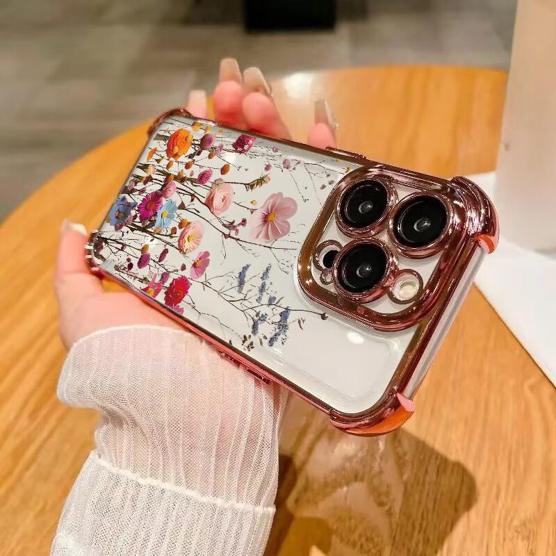 Night White Rose Flower Case For Huawei Honor 600 400 Pro Magic 7 Lite X5C X6D X7D X8D X9D X8C X8B X8A X7A X6C X9B X5B X6A X9A