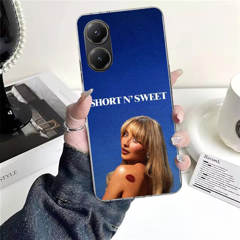 CR66 S-Sabrina C-Carpenter Soft Phone Case For Xiaomi Redmi 15C 15 13C 13 Poco X5 X6 X7 F7 Ultra M7 12C 12 10 10C 9C 9A 9T 9 Fun