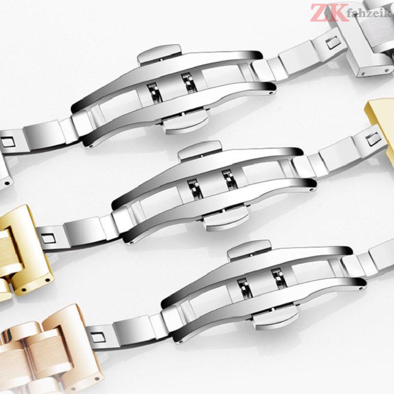 For Seiko Jubilee Bracelet Solid End Link Stainless Steel Band 18mm Oyster Strap Srpd Skx007/Skx009 SRPD63K1 Curved End Bracelet