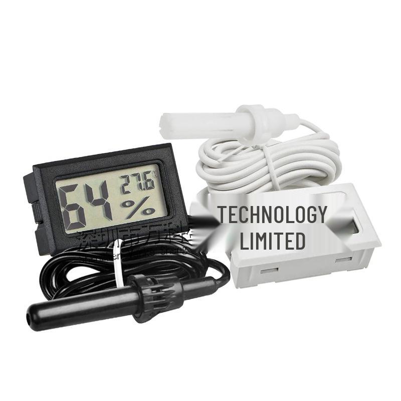Digital Thermohygrometer FY-12: Electronic Temperature & Humidity Meter with Probe