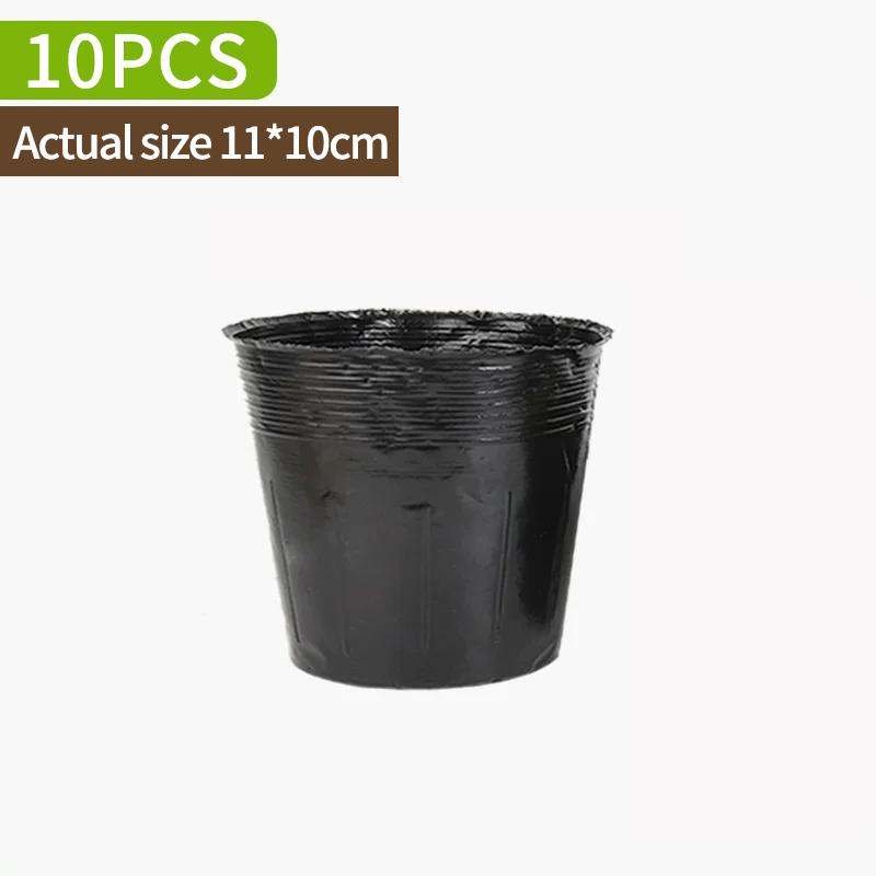 10/20Pcs Seedling Cups Planting Pots Disposable Nutrient Bags Flower Pots Seedling Trays Gardening Supplies Garden Accessories