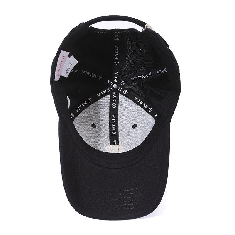 Sunshade sunscreen fashionable versatile men's and women's big head circumference hard top baseball cap cap