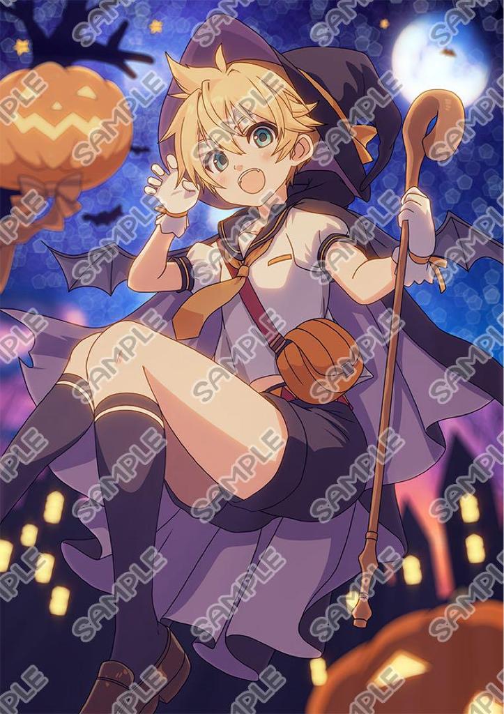[USED] "Halloween Ren-kun 2024" Framed Picture, Large Size
