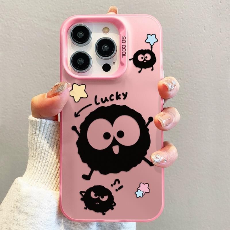 Lucky briquettes are suitable for Apple 11PROMAX mobile phone case iPhone11 cartoon 11 trendy 11 all-inclusive 11 protection