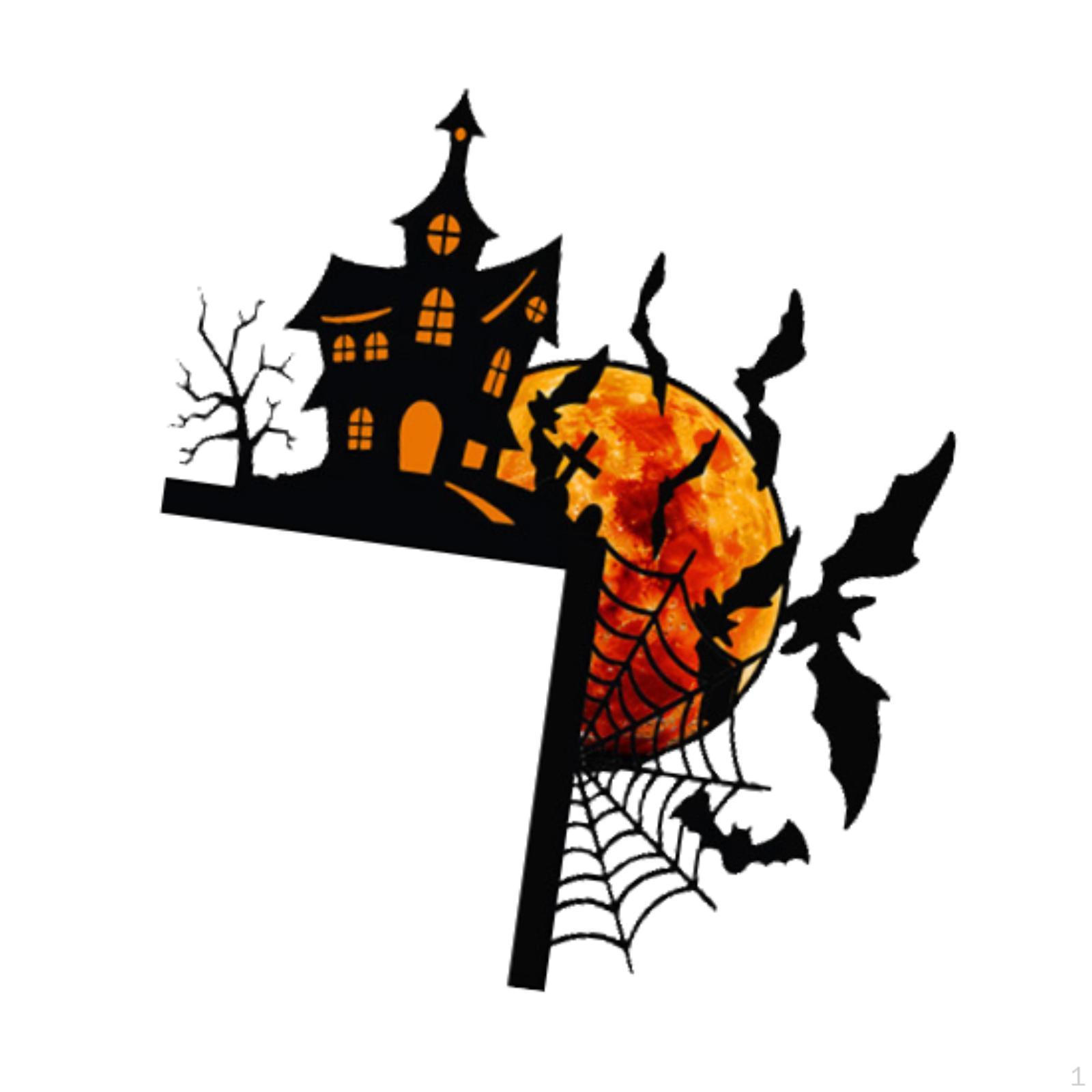 

Halloween Wall Sticker Decal Fashion Scary Home Bathroom Window Style C