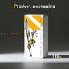 Rearview Mirror Decor - Car Multifunctional Rain Eyebrow Adhesive Waterproof Wind-Powered with Lighting Car Accessories for Auto