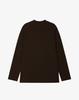 WORK ON BODY OFF Rested Semi-Overfit Mock Neck Knit [Brown]