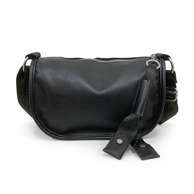 Genuine Leather Bag Women's Soft Leather Crossbody Bag Large Capacity Fashion All-in-one Middle-aged Women's Bag Single Shoulder Mom Bag