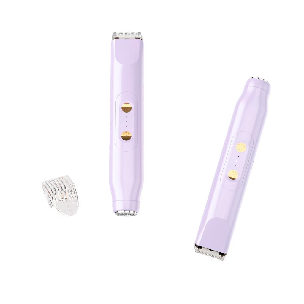 Women's Bikini Rechargeable Electric Shaver For Body And Facial Hair Removal Trimming Of Pubic Hair, Face, Armpits, And Legs